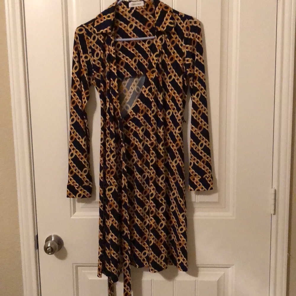 Calvin Klein Wrap Dress